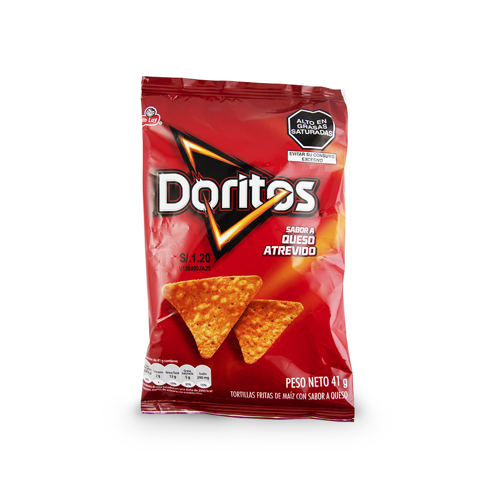 FRITO LAY DORITOS QUESO ATREVIDO*40G marketcircolo