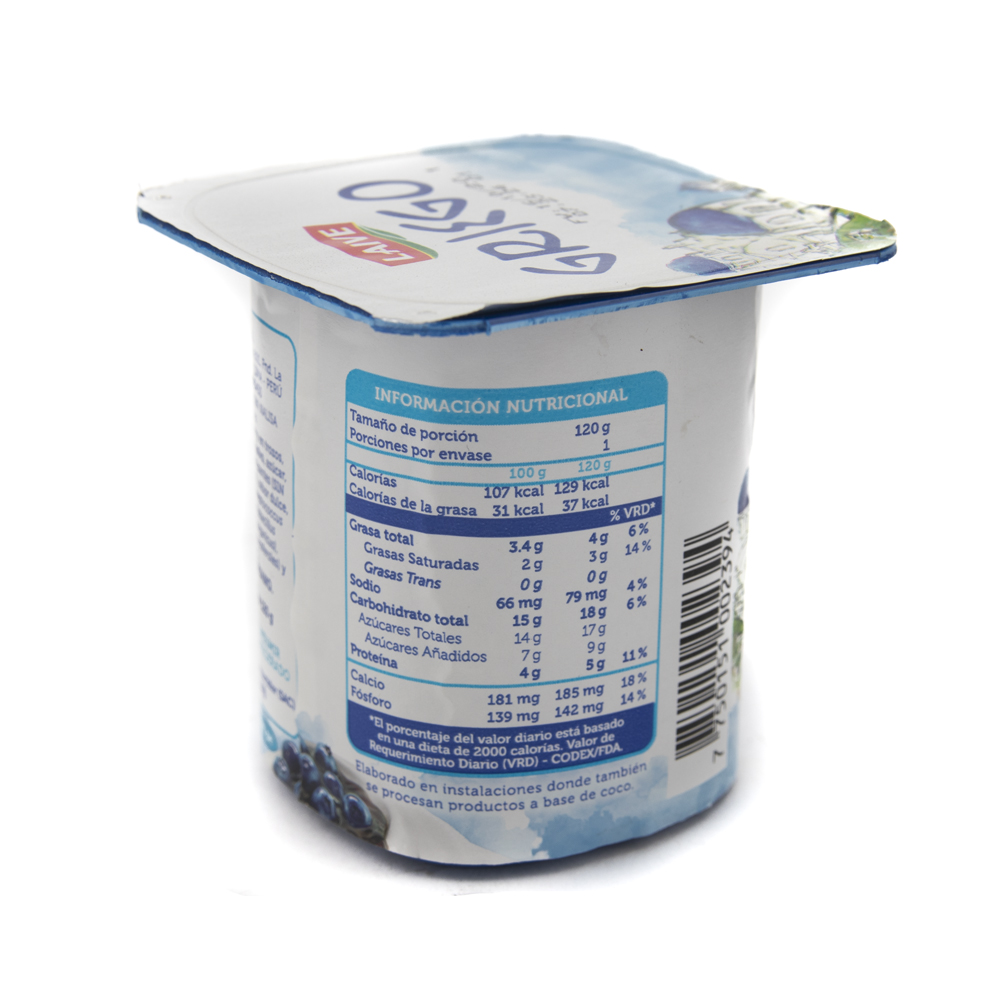 LAIVE YOGURT GRIEGO BLUEBERRY*120G marketcircolo