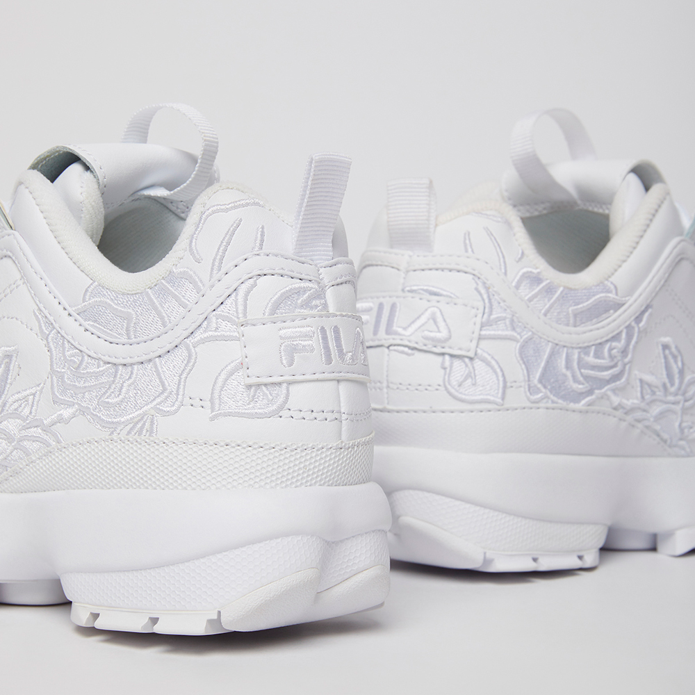 zapatillas fila flores