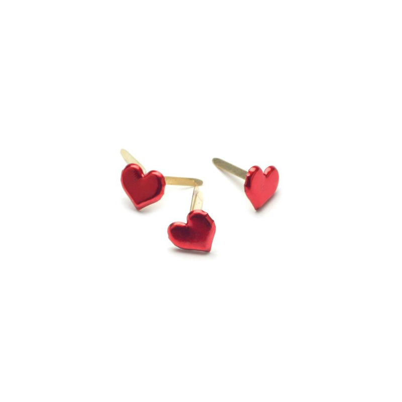 Brads Hearts - Metallic Red

Brads de metal decorativos, especiales para tus proyectos de scrapbooking y otras manualidades.

Equipo Scrapyart
