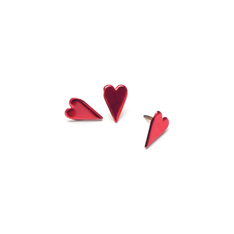 Brads Long Hearts - Metallic Red

Brads de metal decorativos, especiales para tus proyectos de scrapbooking y otras manualidades.

Equipo Scrapyart
